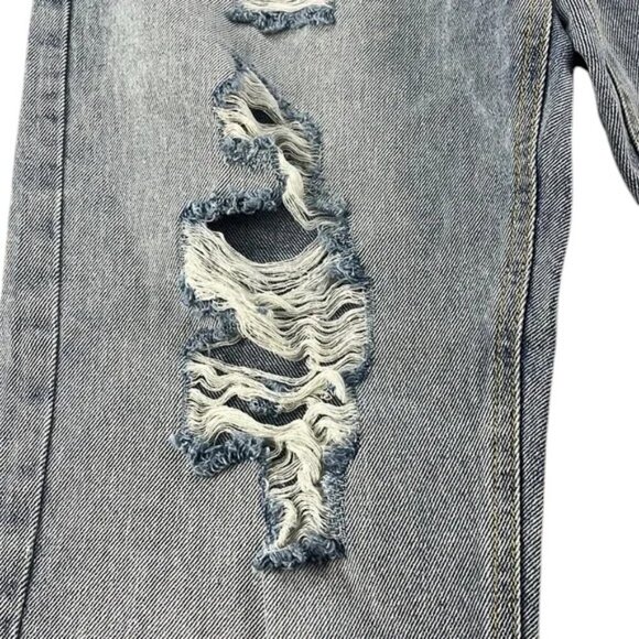 Avec Les Filles Distressed Mom Jeans Mid Rise Women’s Size 29 NWT - Picture 5 of 15